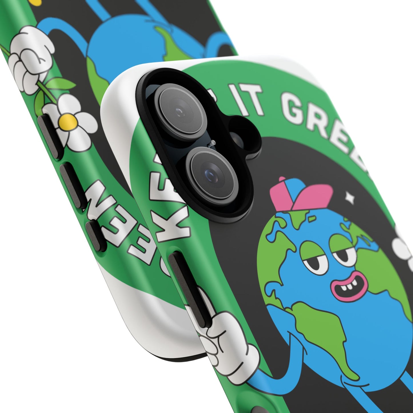 Eco-Friendly Phone Case - "Keep It Green" Design