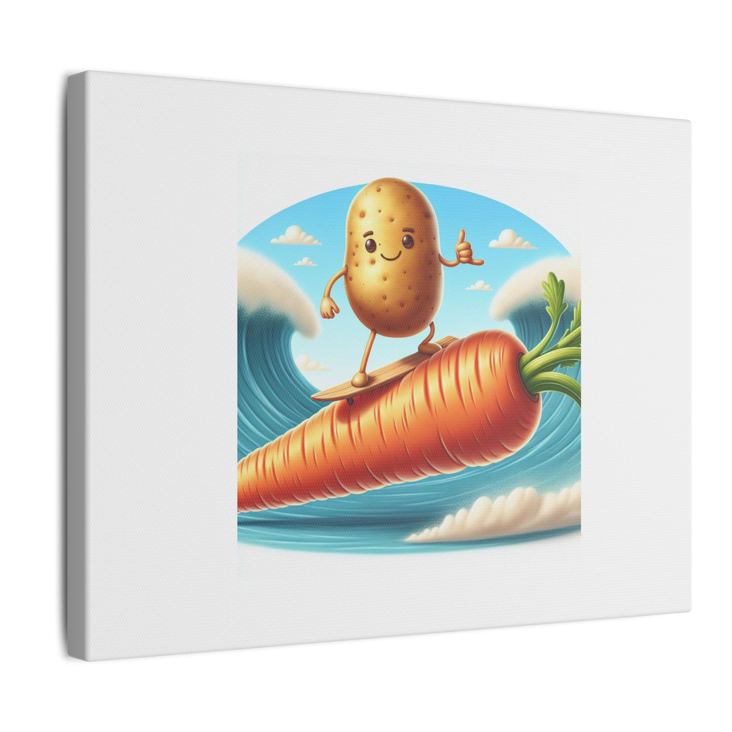 Matte Canvas, Stretched, 0.75" (Multi-Size)