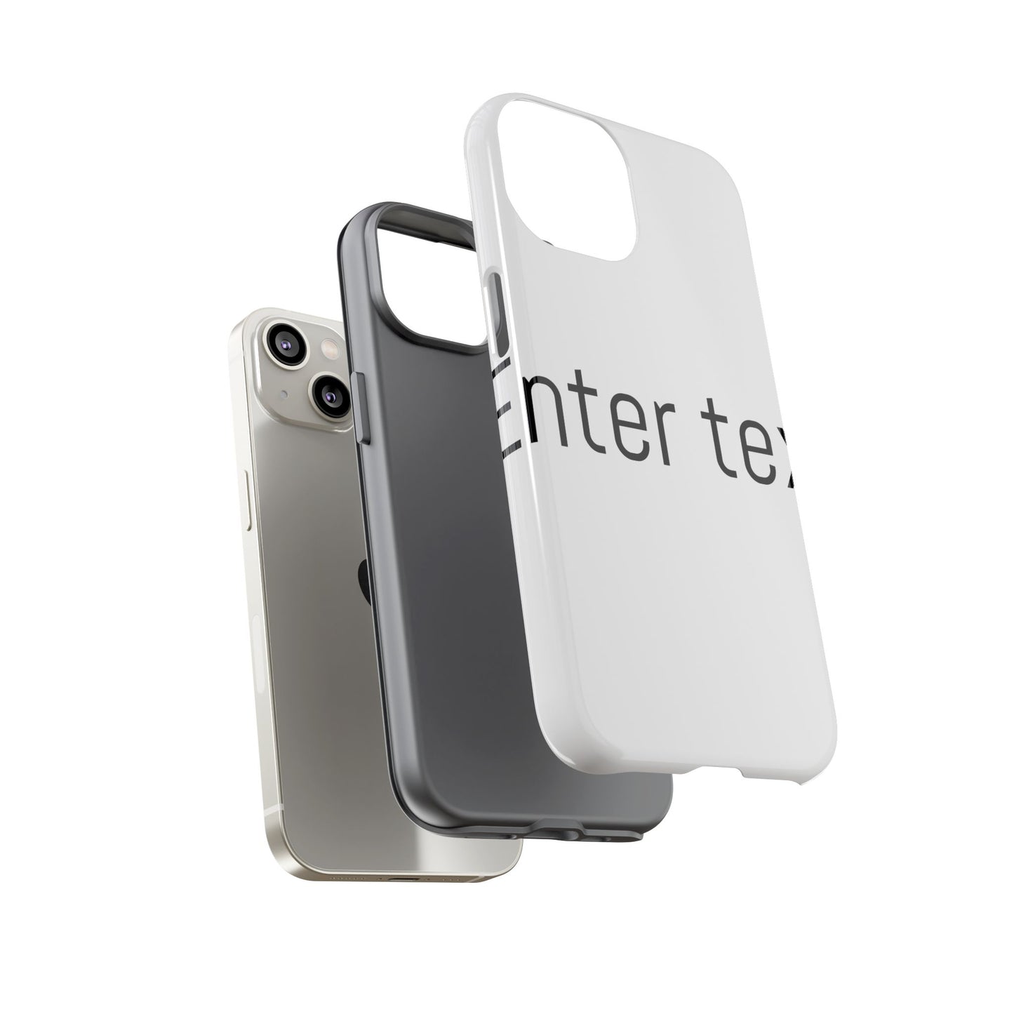 Personalized Tough Phone Case - Customizable Design