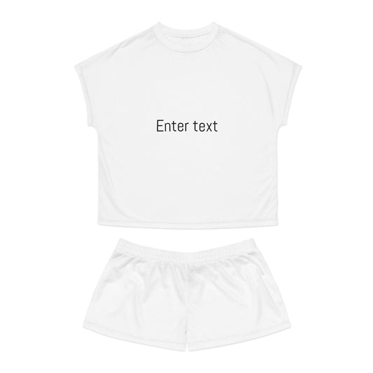 Customizable Women's Short Pajama Set - Comfortable Sleepwear