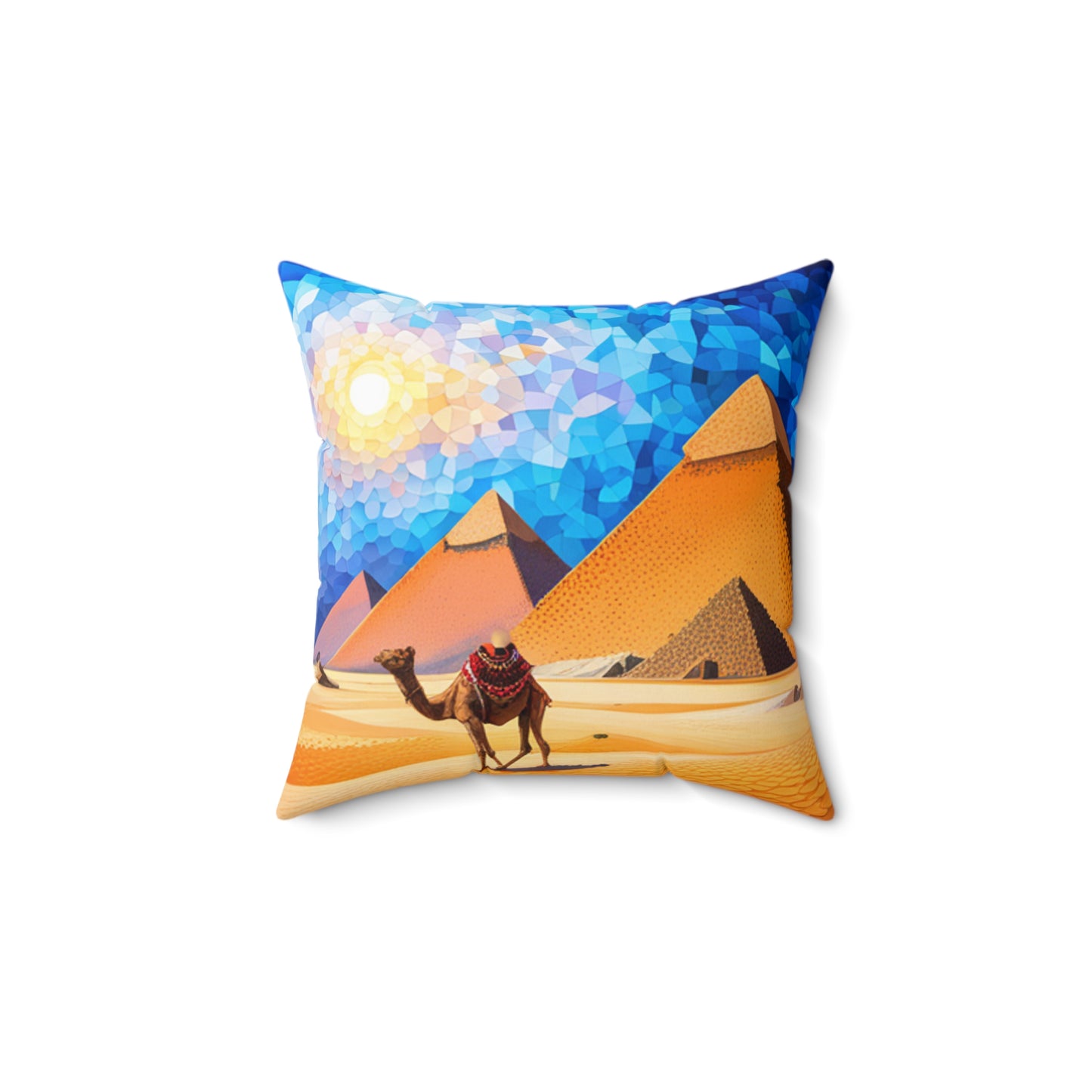 Spun Polyester Square Pillow