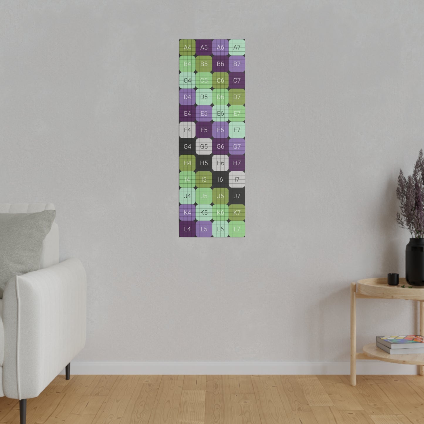 Matte Canvas, Stretched, 0.75"