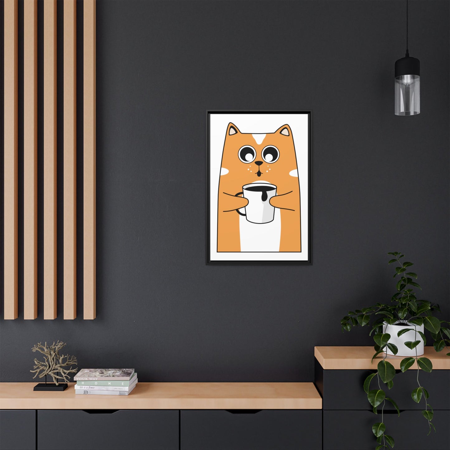 Matte Canvas, Framed (Multi-color) - TI-64772