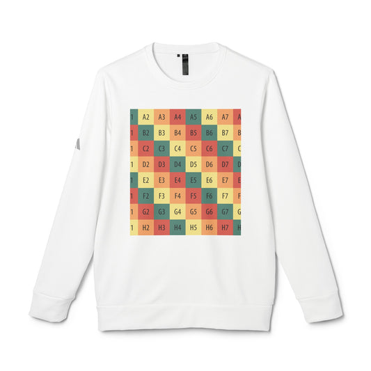 adidas® Unisex Fleece Crewneck Sweatshirt