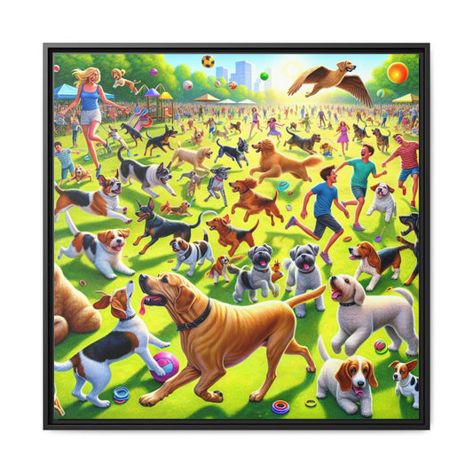 Matte Canvas, Framed (Multi-color)