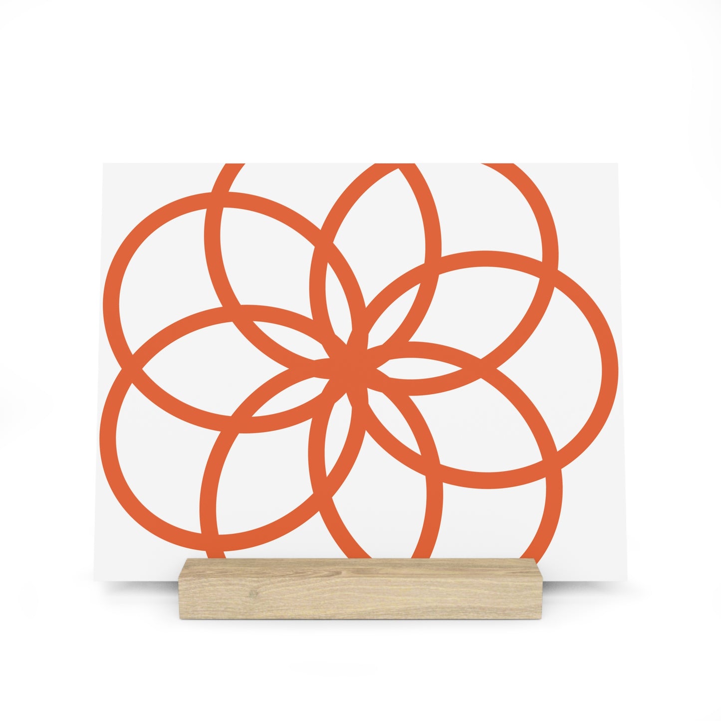 Decorative Gallery Board with Stand - Modern Art Display for Home & Office