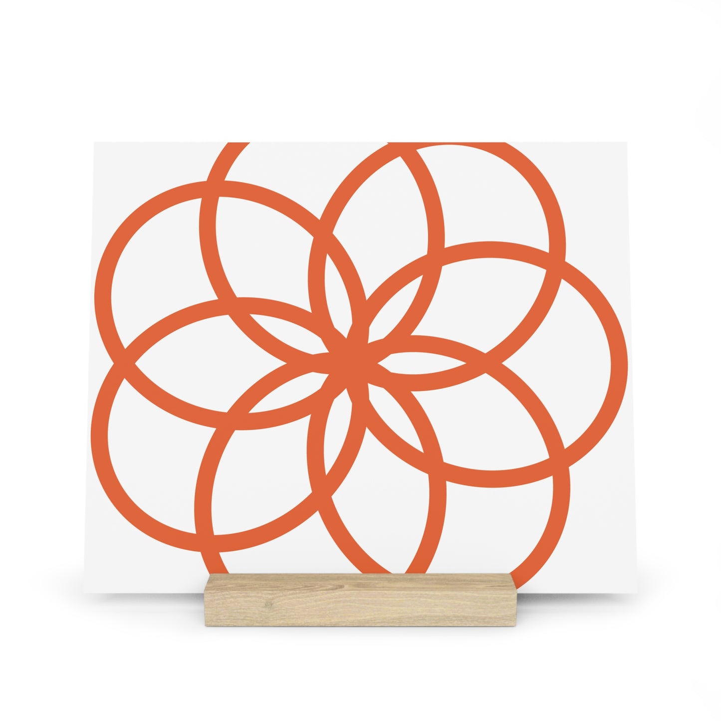 Decorative Gallery Board with Stand - Modern Art Display for Home & Office