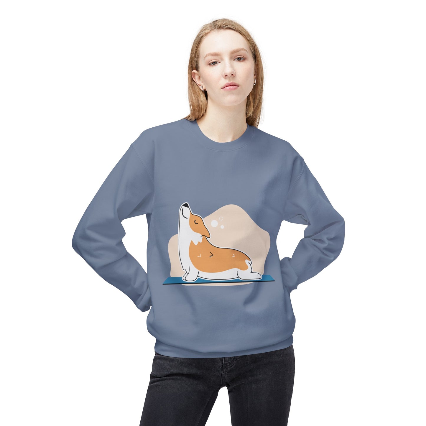 Unisex Midweight Fleece Crewneck Sweatshirt