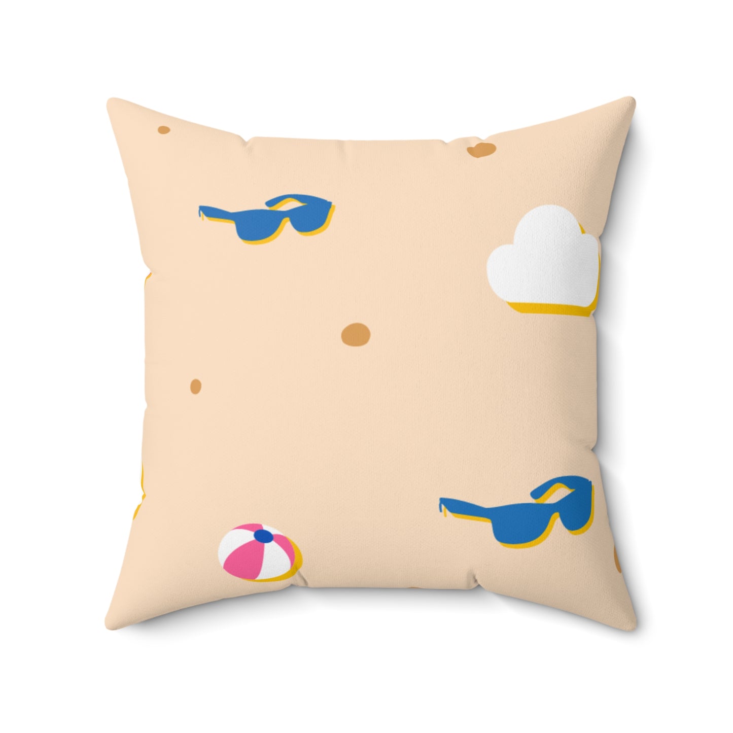 Spun Polyester Square Pillow