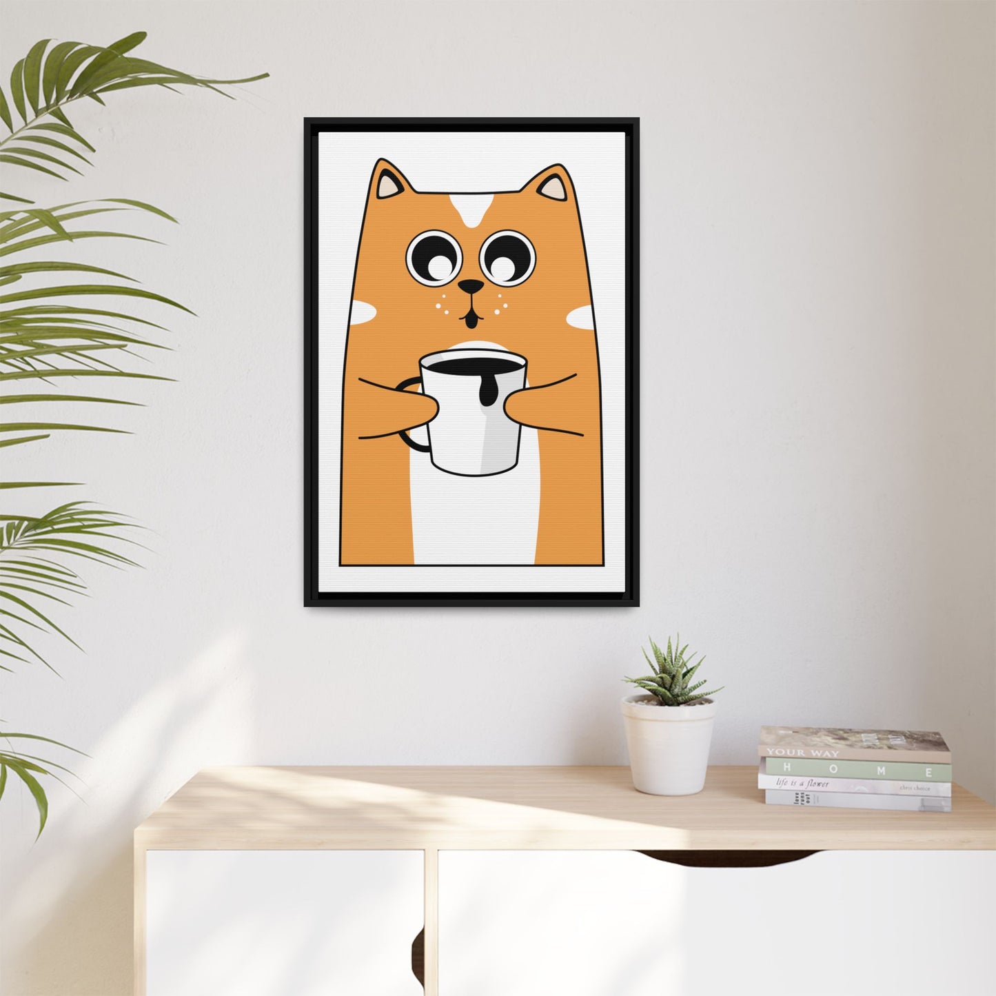 Matte Canvas, Framed (Multi-color) - TI-64772