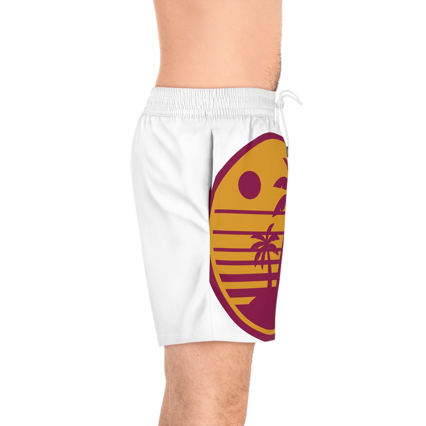 Men's Mid-Length Swim Shorts (AOP)