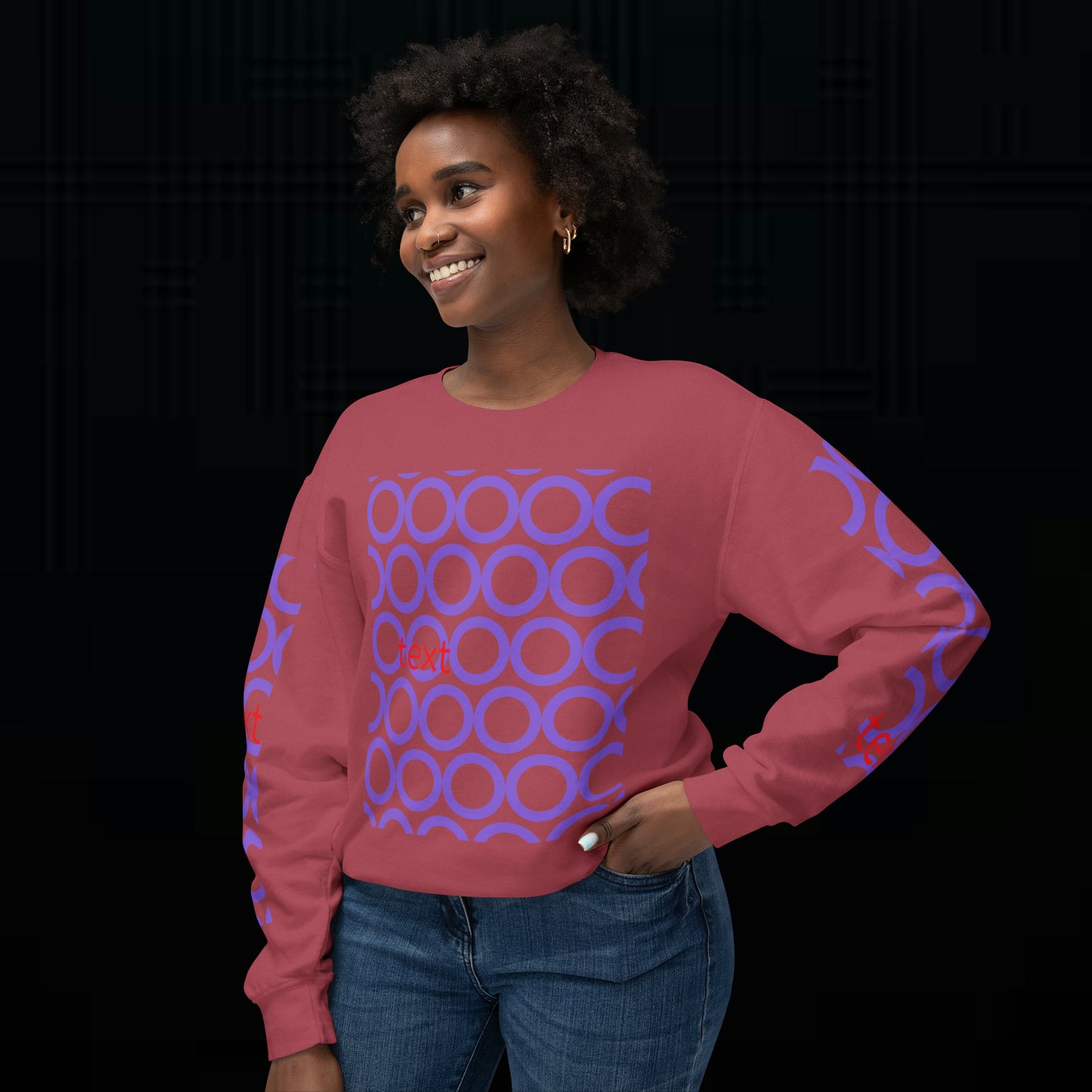 Unisex Lightweight Crewneck Sweatshirt