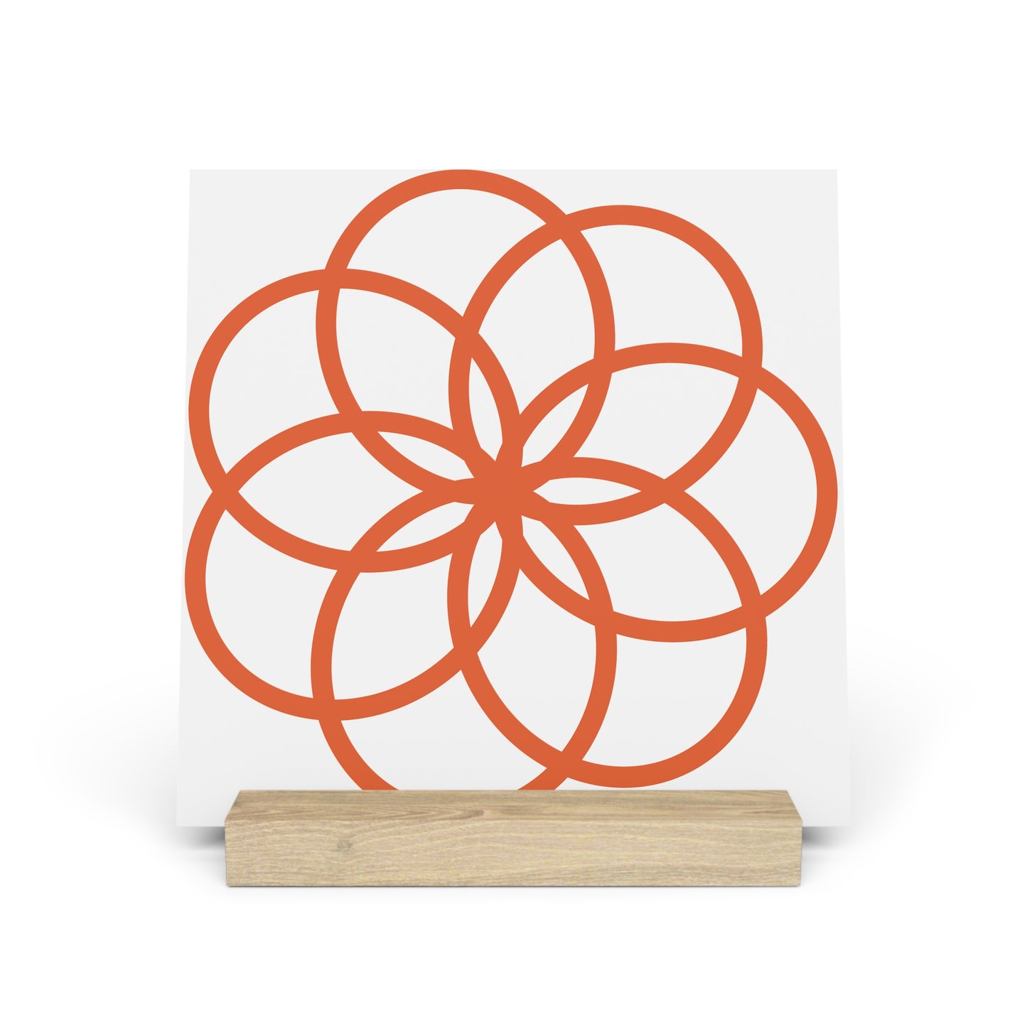 Decorative Gallery Board with Stand - Modern Art Display for Home & Office