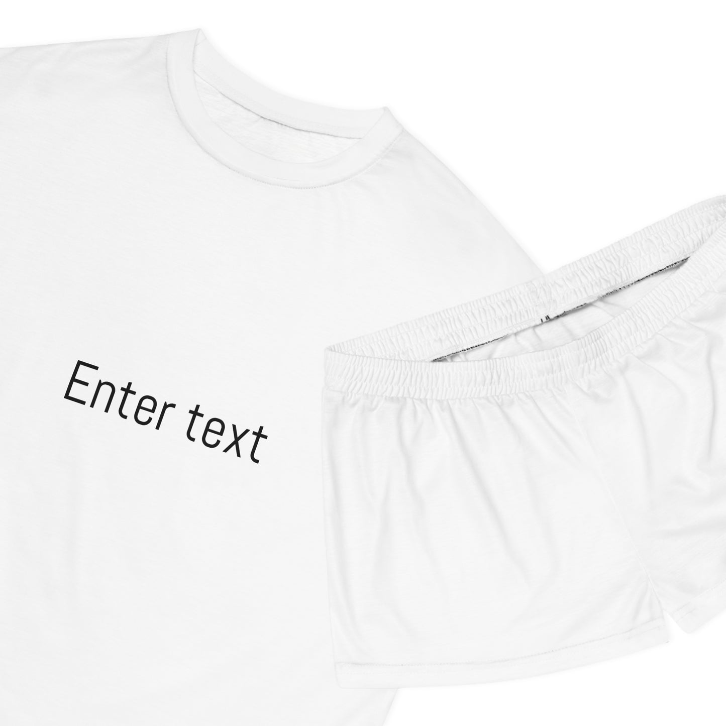 Customizable Women's Short Pajama Set - Comfortable Sleepwear