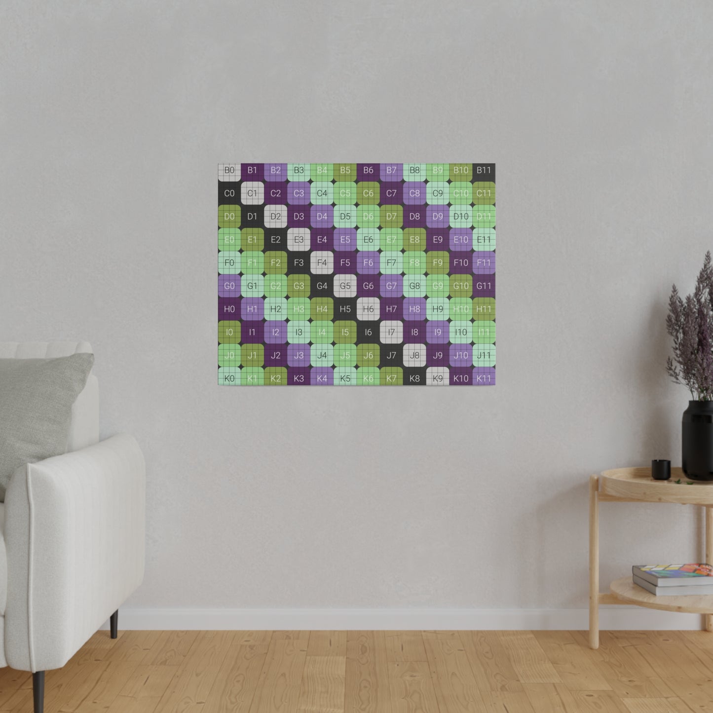 Matte Canvas, Stretched, 0.75"