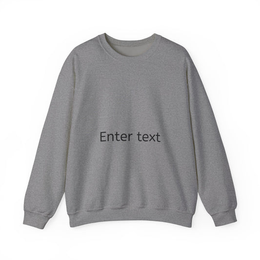 Customizable Unisex Heavy Blend Sweatshirt - Perfect for Cozy Comfort & Personalization