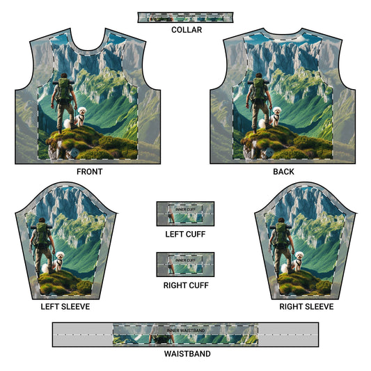 Adventure Seeker Men's Crewneck Sweatshirt - Explore the Great Outdoors