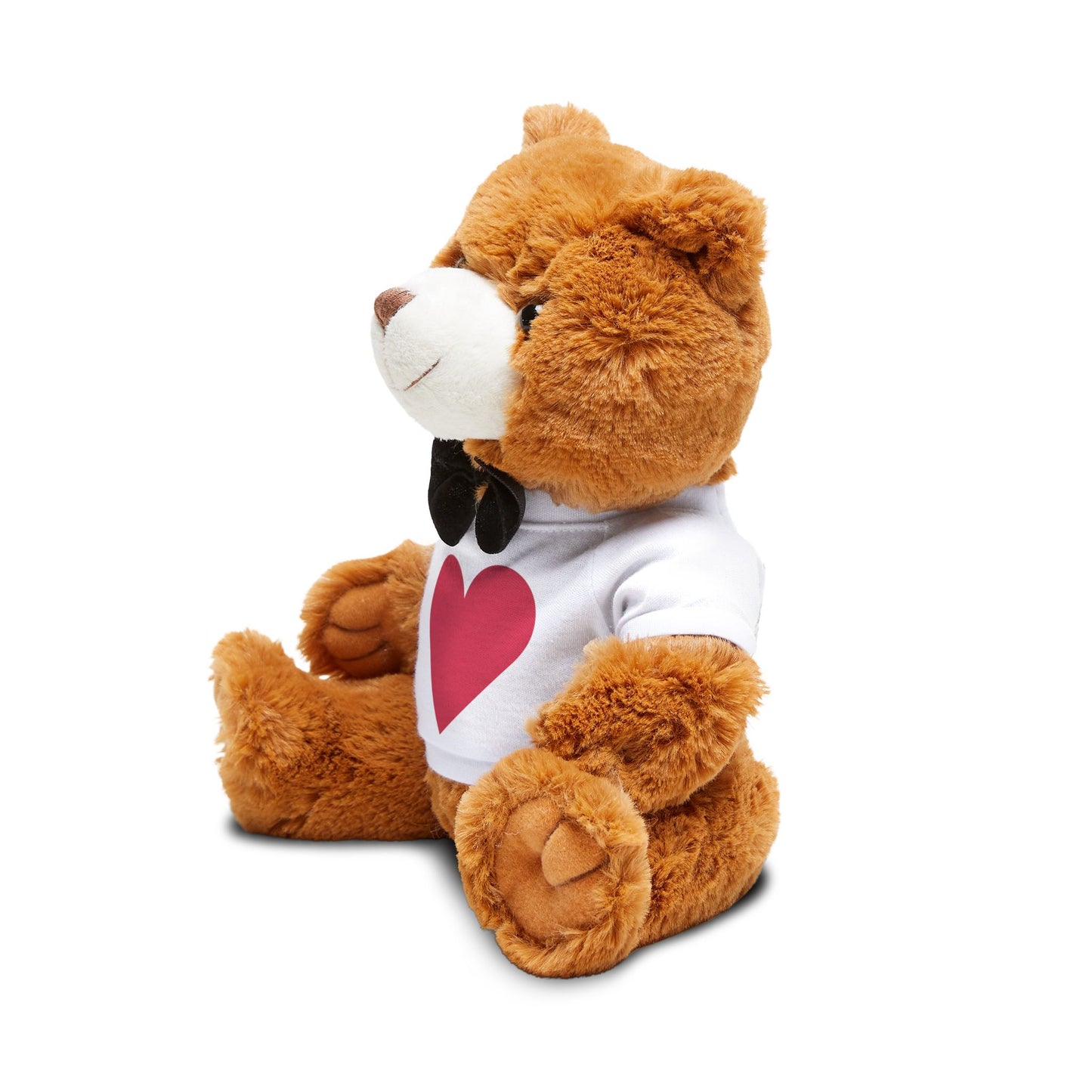 Cuddly Love Teddy Bear in Heart T-Shirt