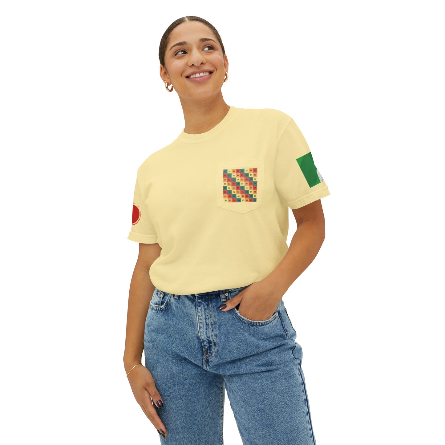 Unisex Garment-Dyed Pocket T-Shirt