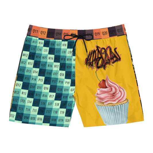 Men's Mid-Length Swim Shorts (AOP)