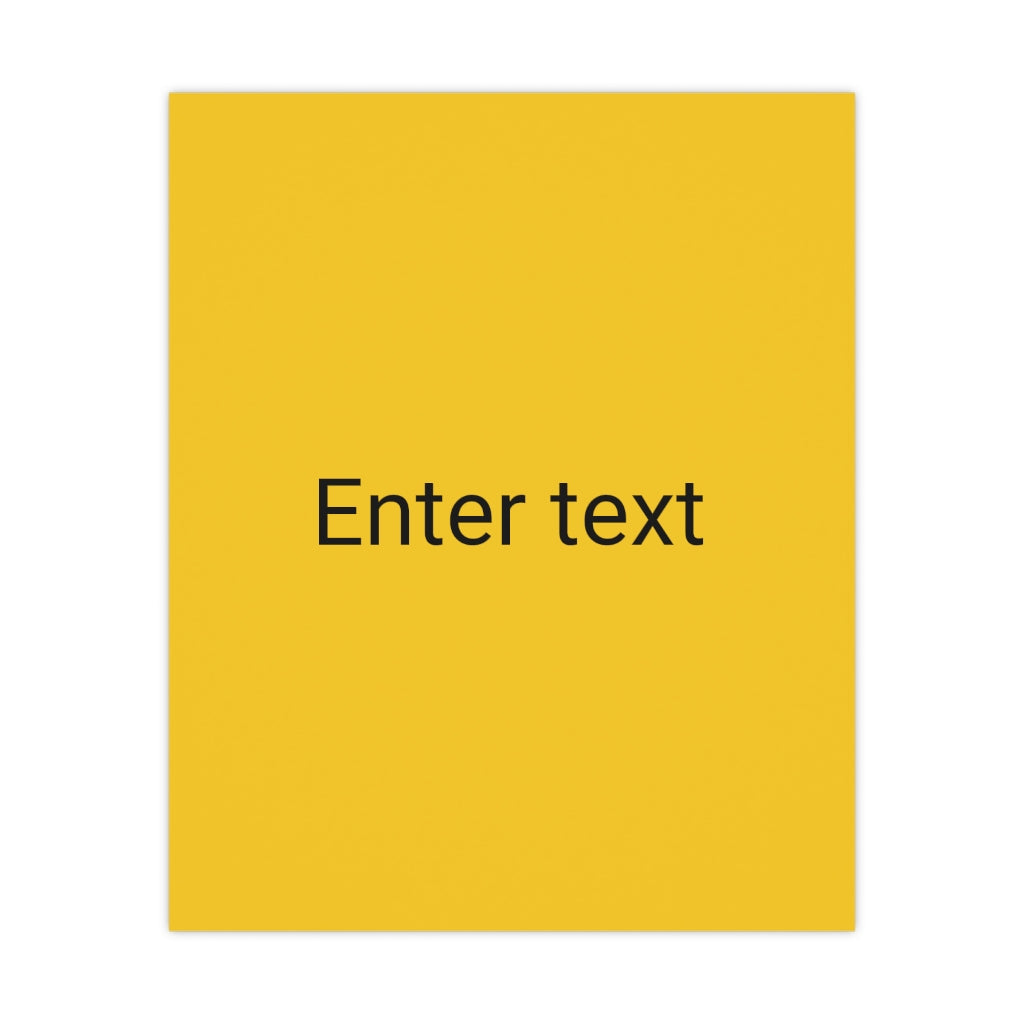 Premium Matte Posters