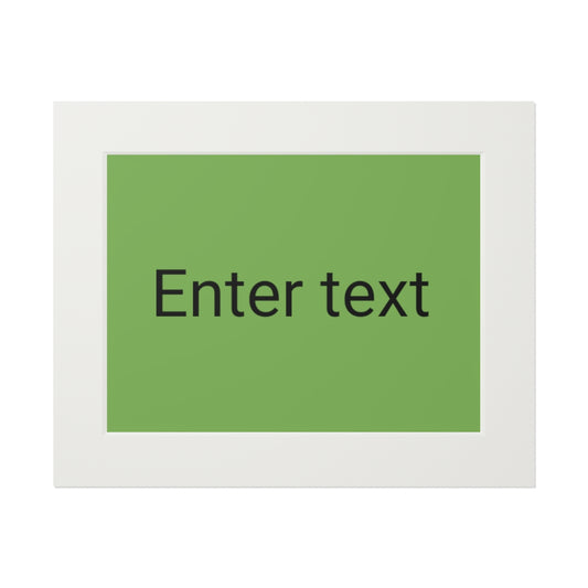 Fine Art Prints (Passepartout Paper Frame)