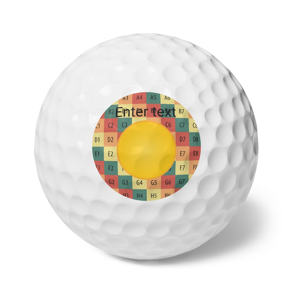 Golf Balls, 6pcs