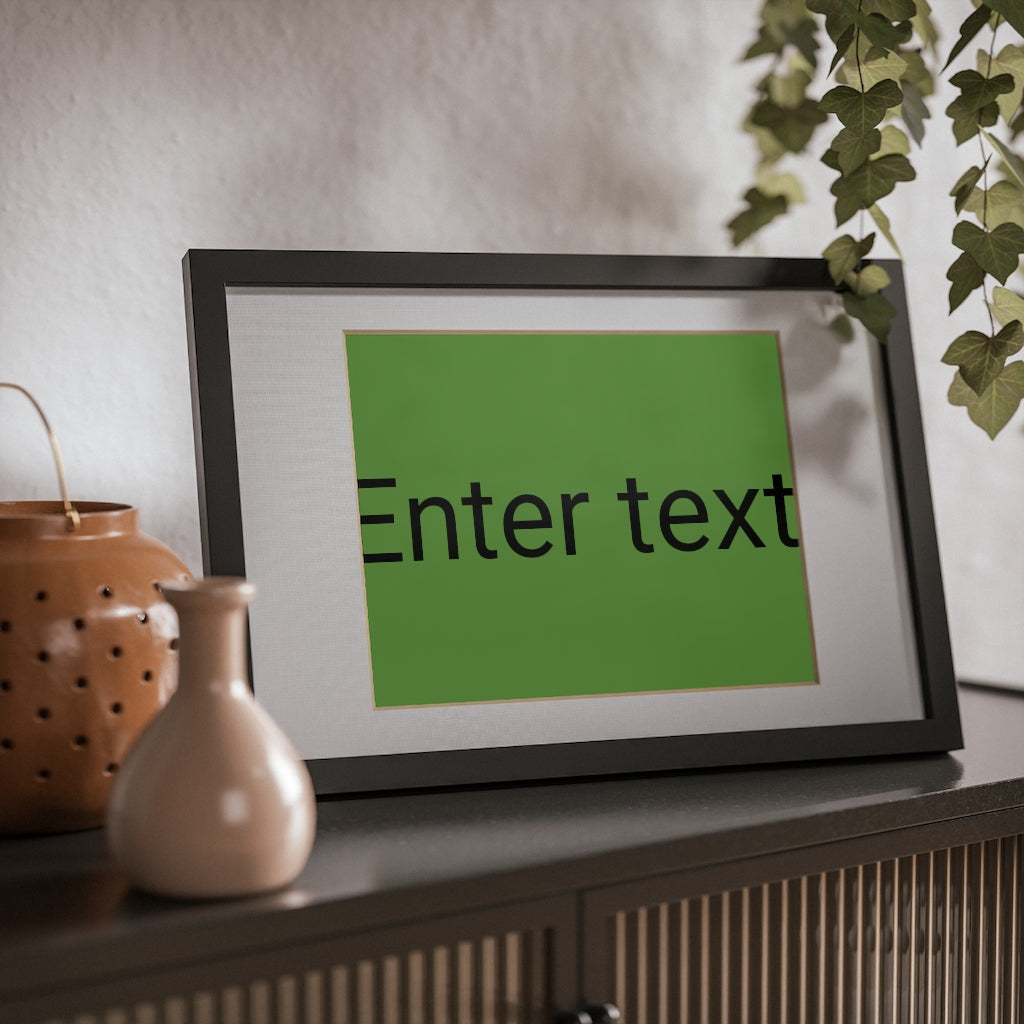 Framed Prints, Black