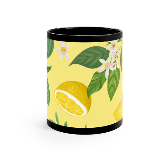 Black Coffee Mug, 11oz