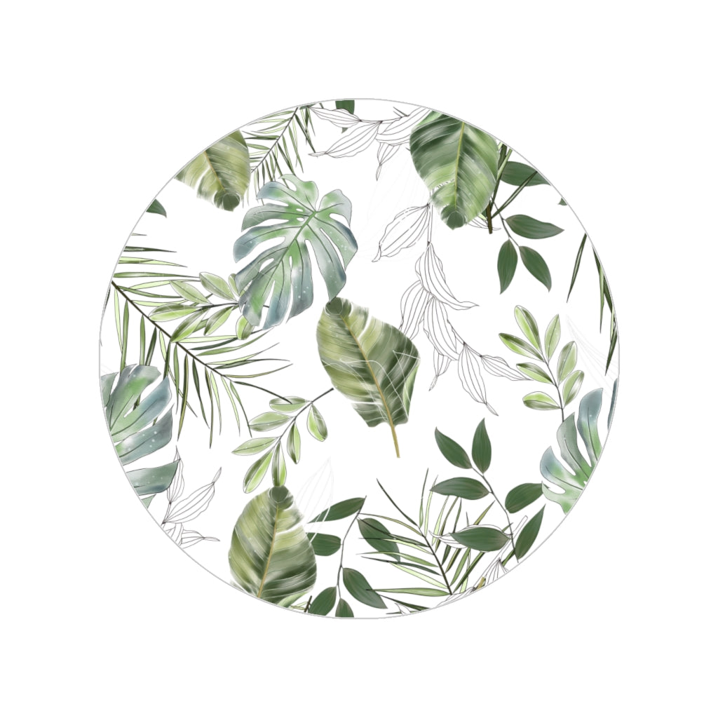 Transparent Outdoor Stickers, Round