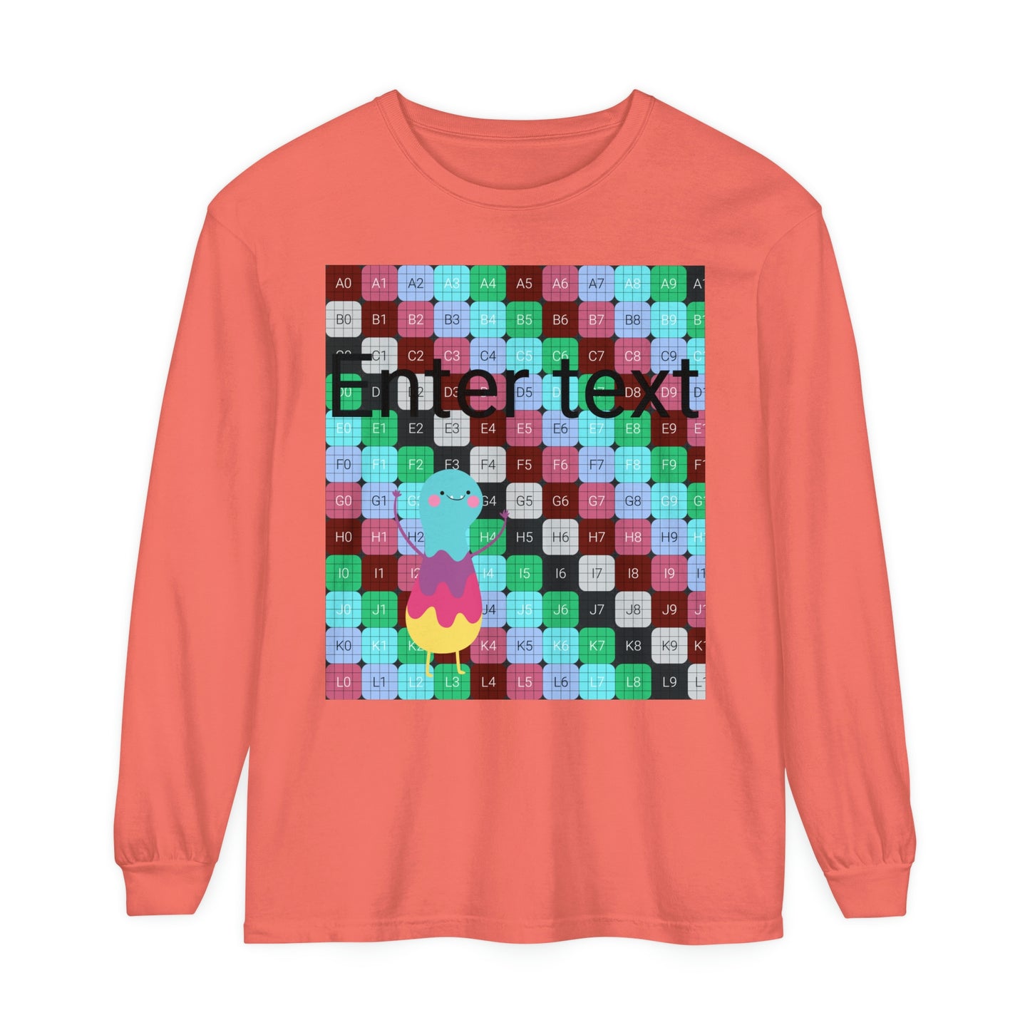 Unisex Garment-dyed Long Sleeve T-Shirt