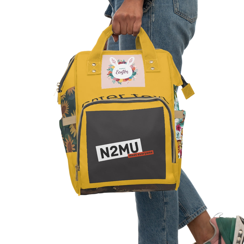 Multifunctional Diaper Backpack