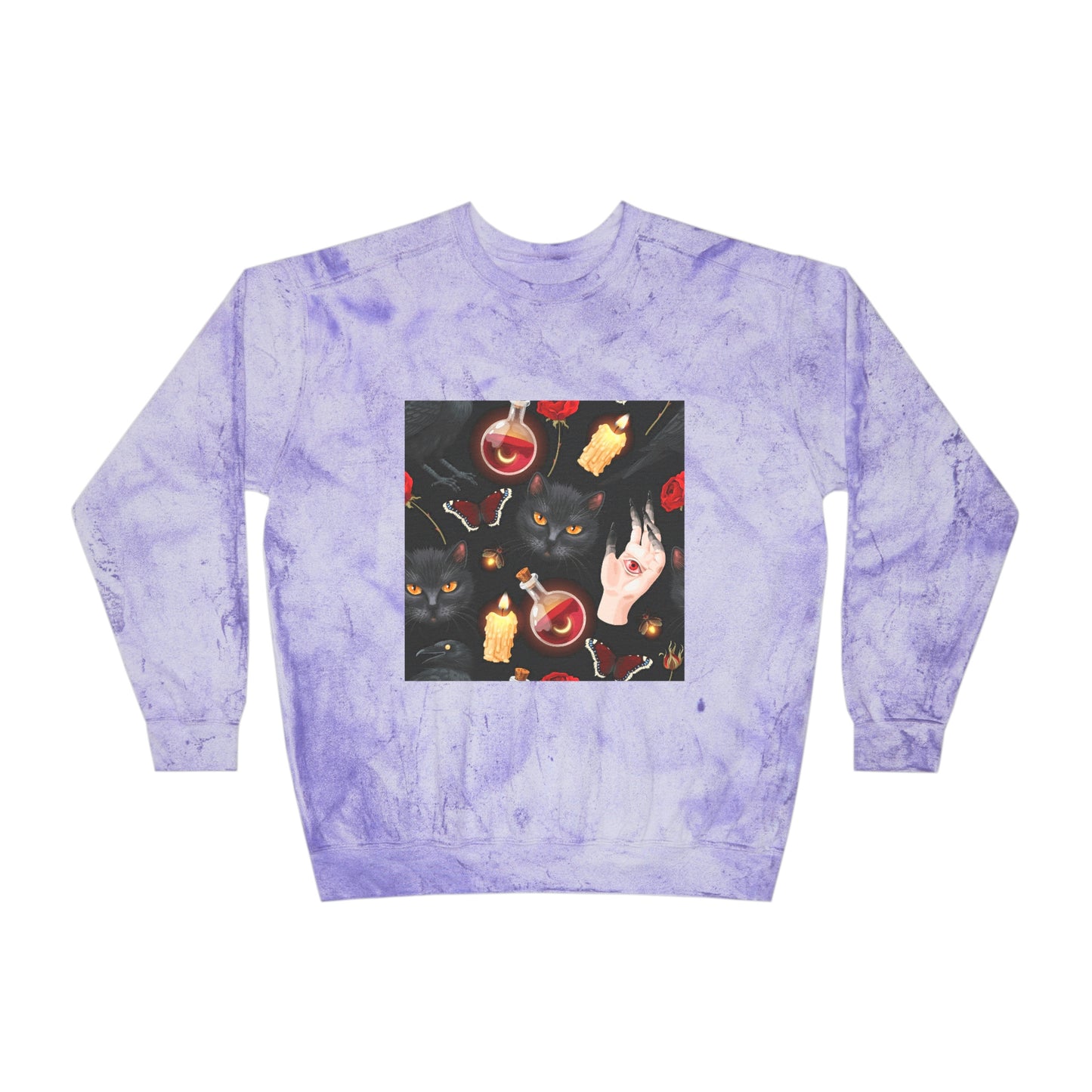 Unisex Color Blast Crewneck Sweatshirt