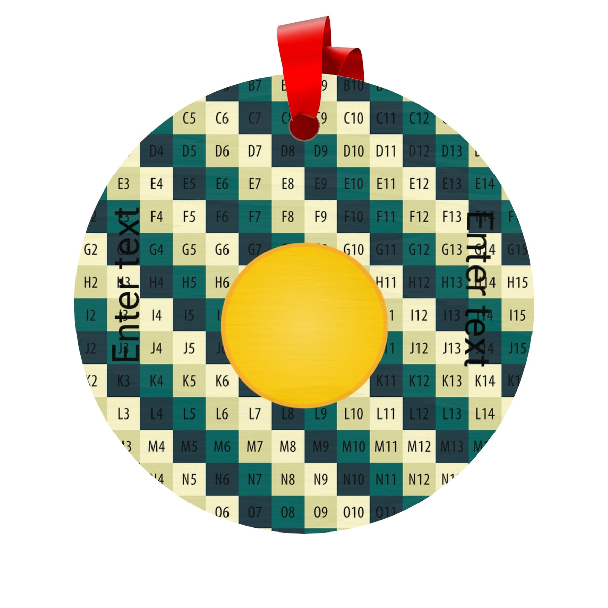 Plywood Ornaments (Round, Berlin)