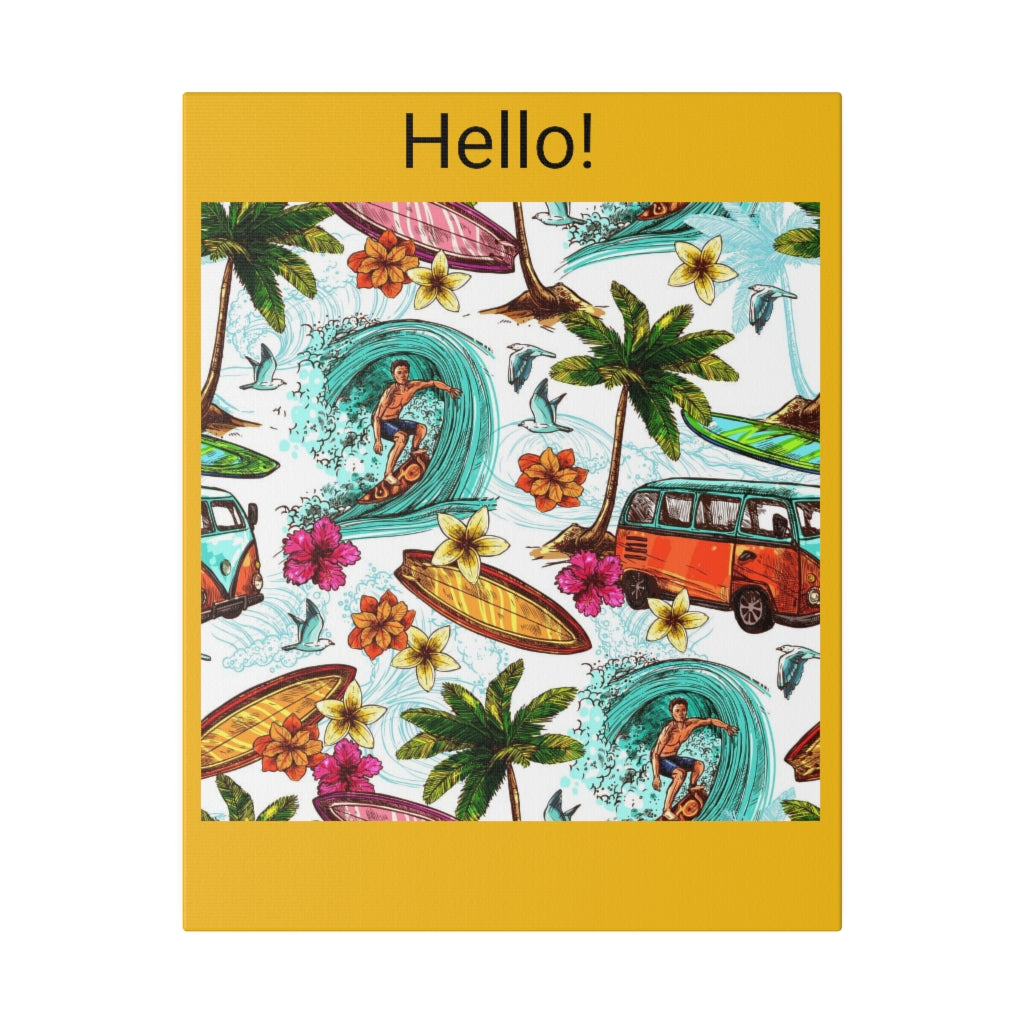 Matte Canvas, Stretched