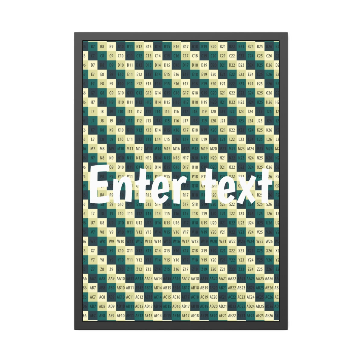 Framed Paper Posters