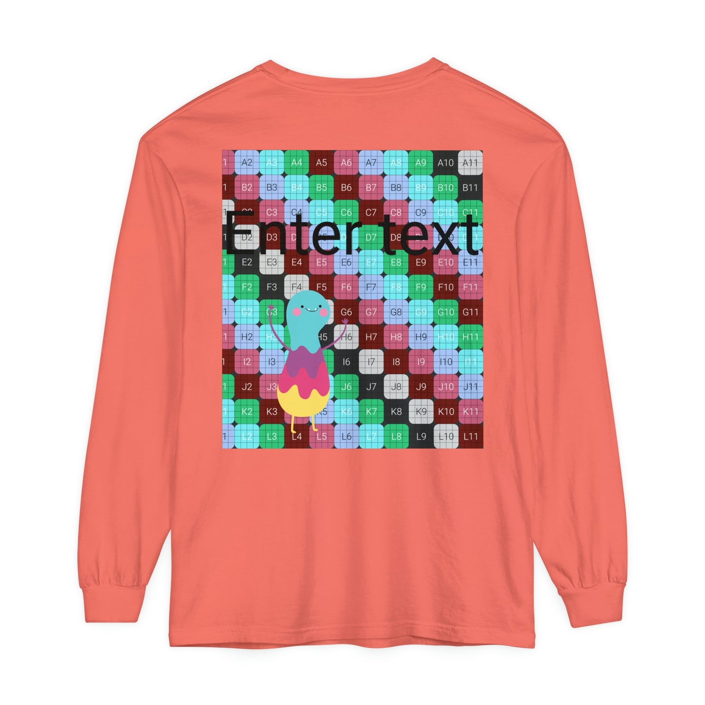 Unisex Garment-dyed Long Sleeve T-Shirt