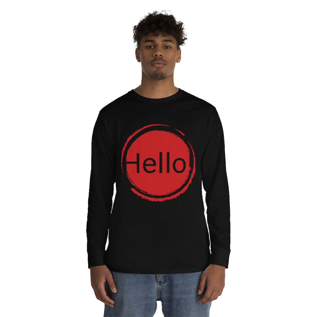 Unisex Long Sleeve Crewneck Tee