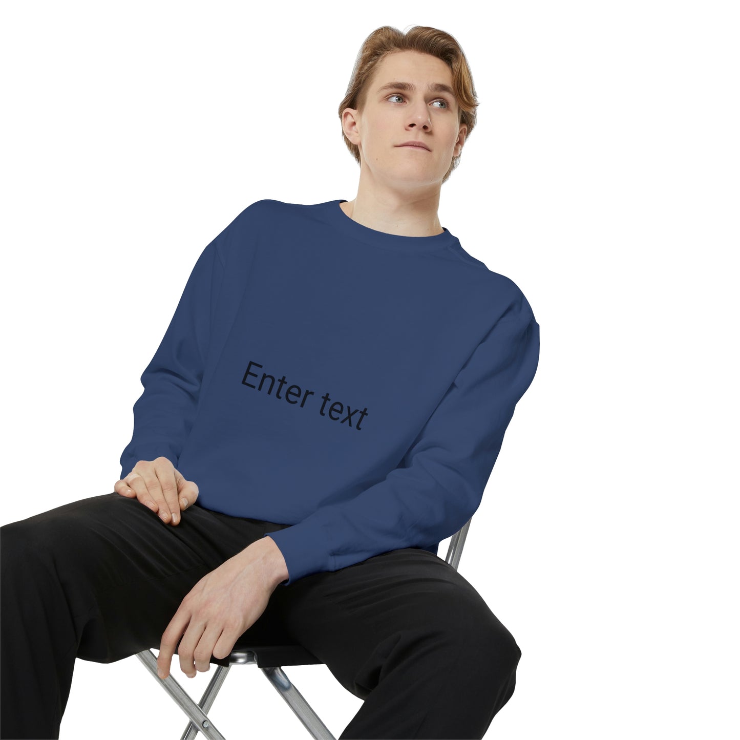 Unisex Garment-Dyed Sweatshirt