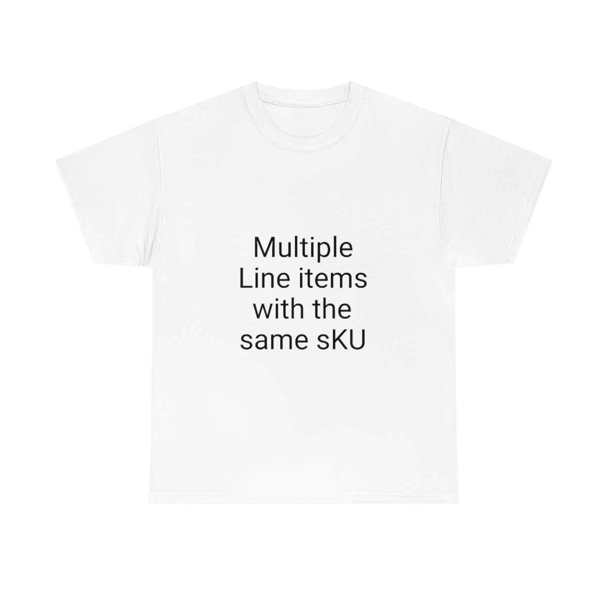 Copy of Same SKU line item TEST