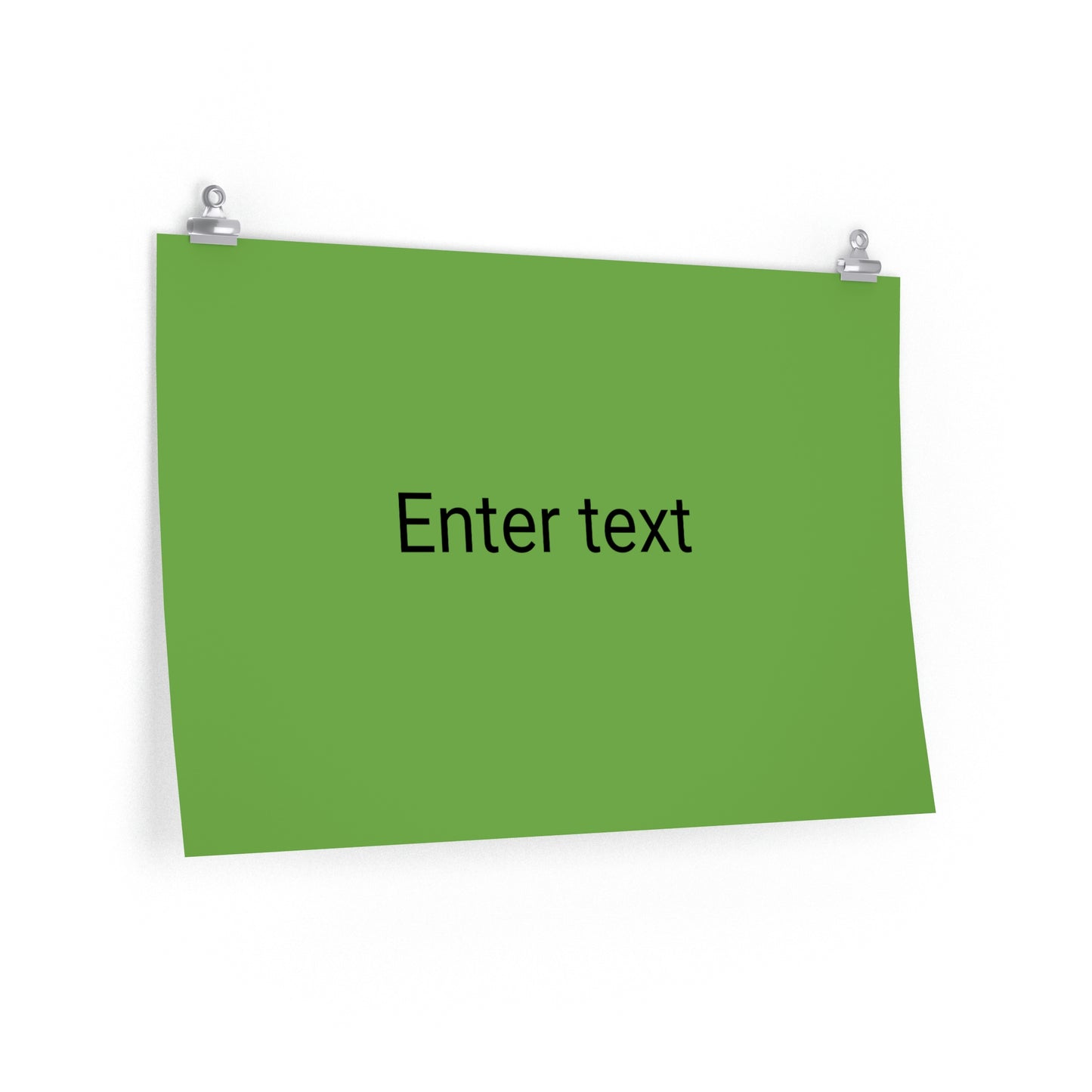 Premium Matte horizontal posters