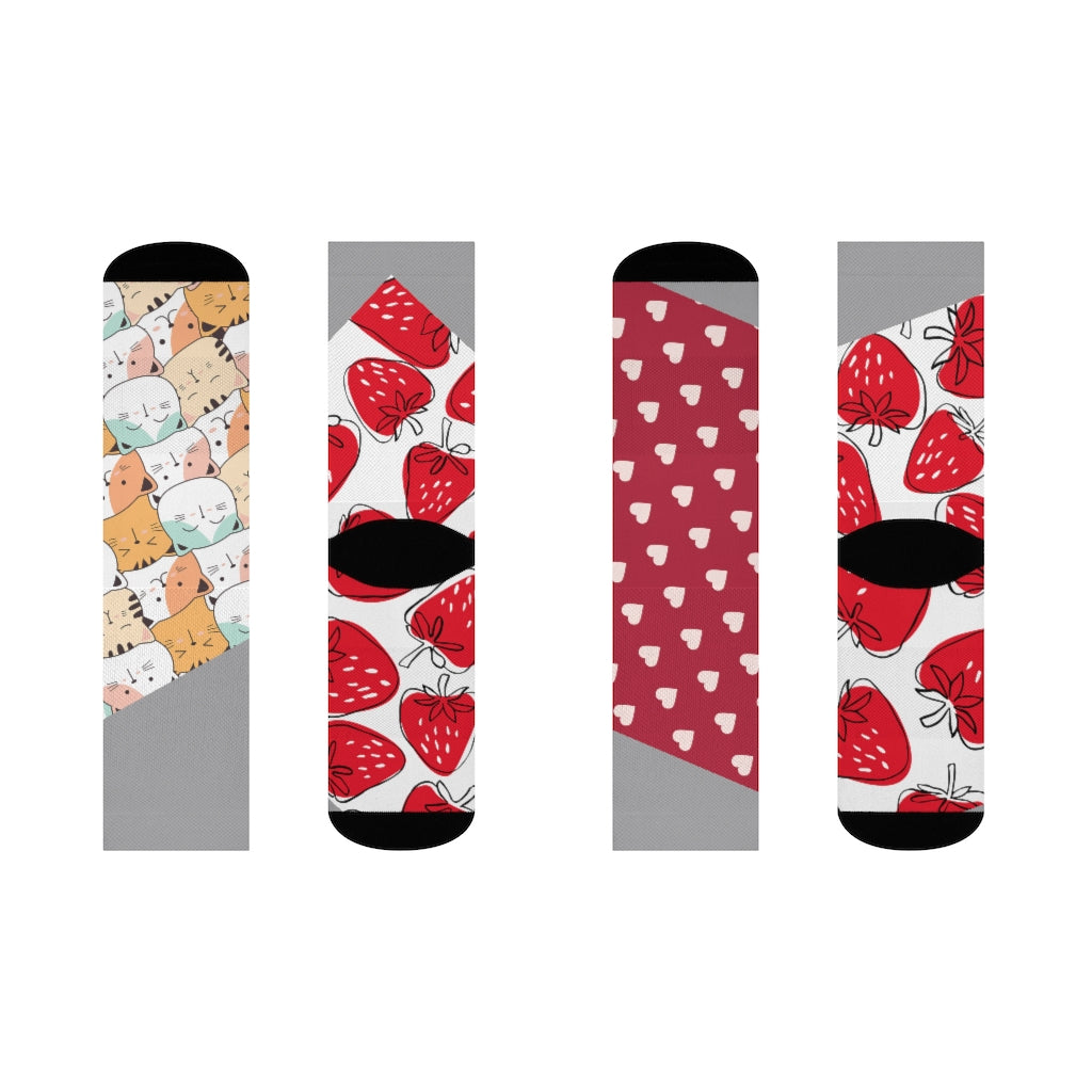Sublimation Crew Socks