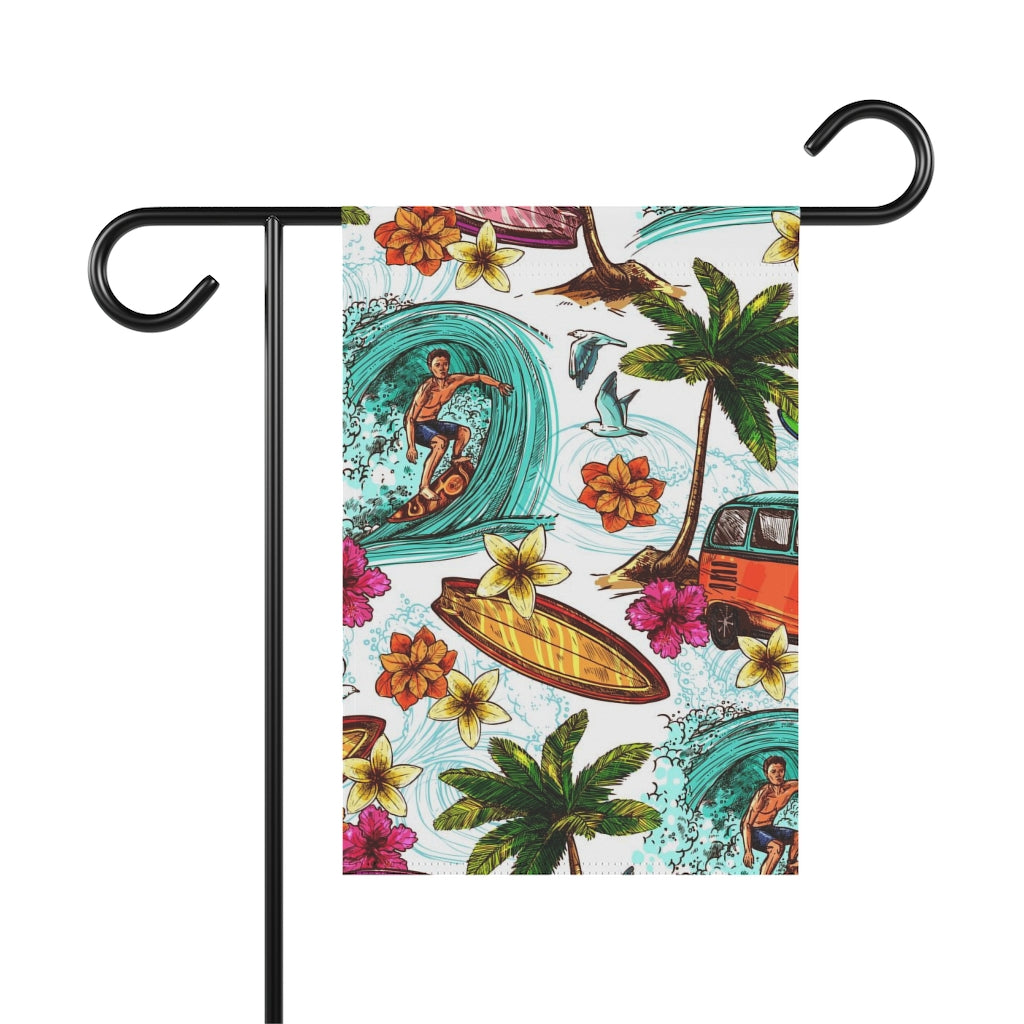 Garden House Flag (Front & Back Print)