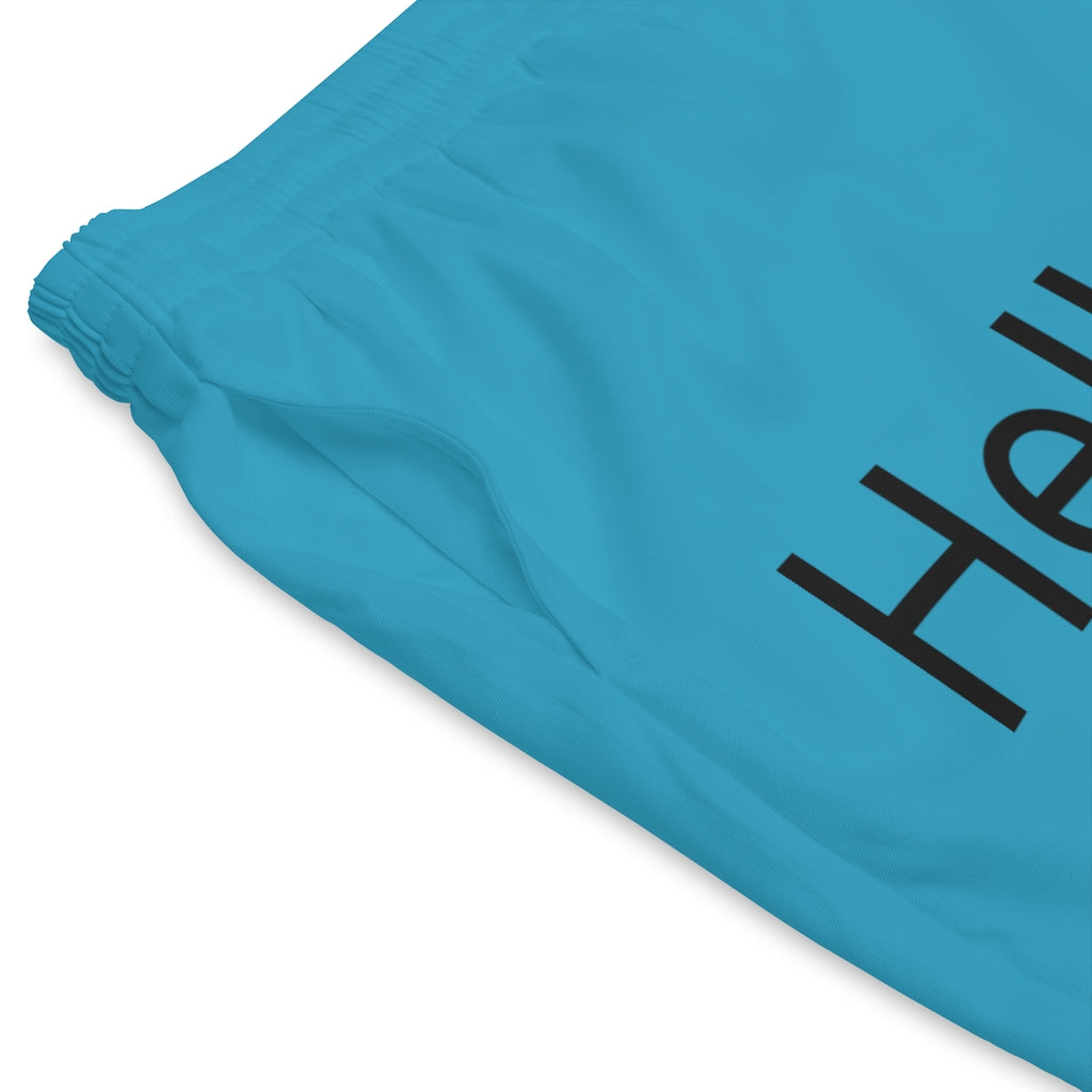 Men's Elastic Beach Shorts (AOP)