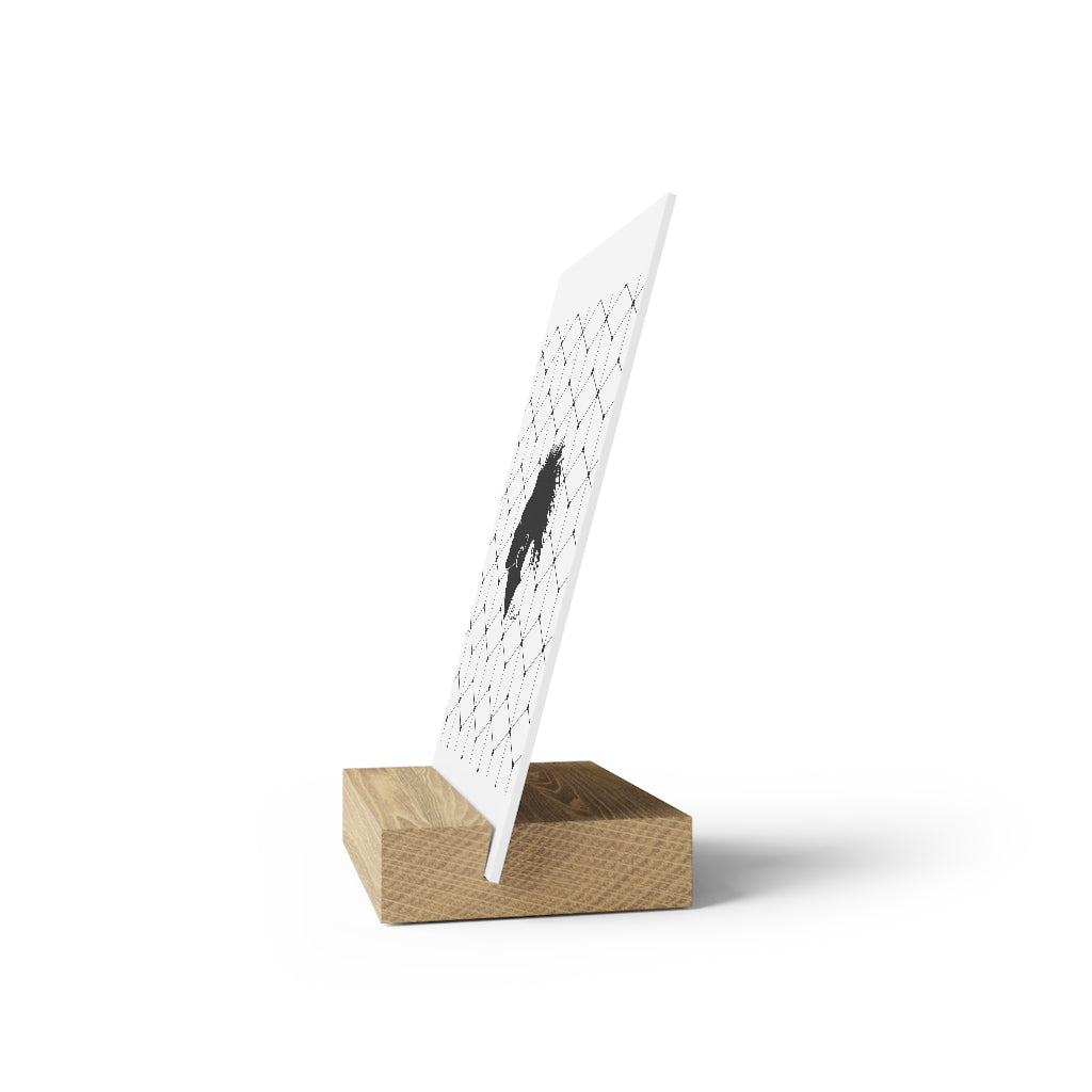 Gallery board with stand