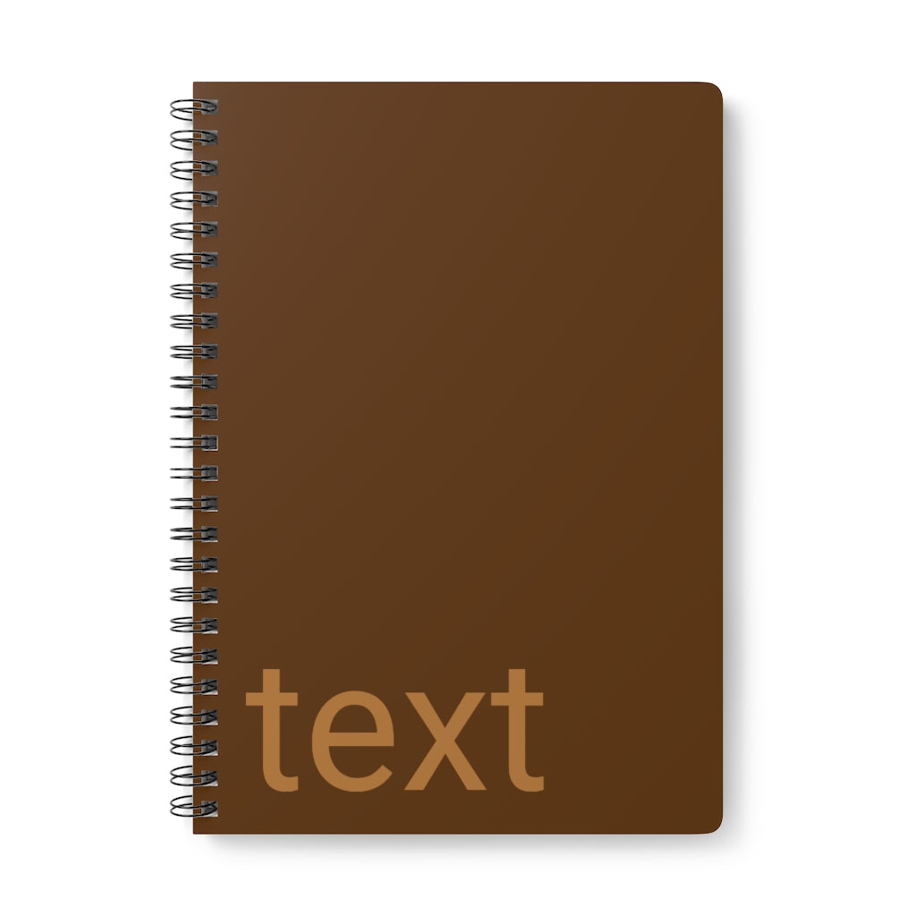 Wirobound Softcover Notebook, A5