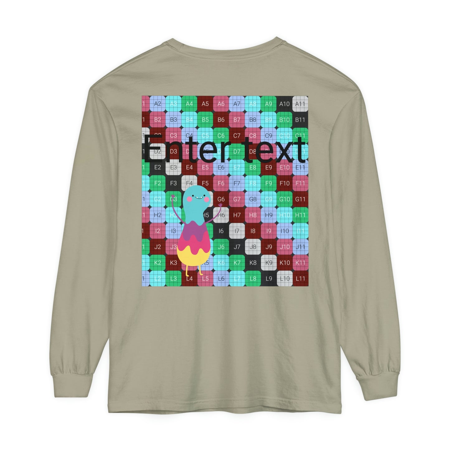 Unisex Garment-dyed Long Sleeve T-Shirt