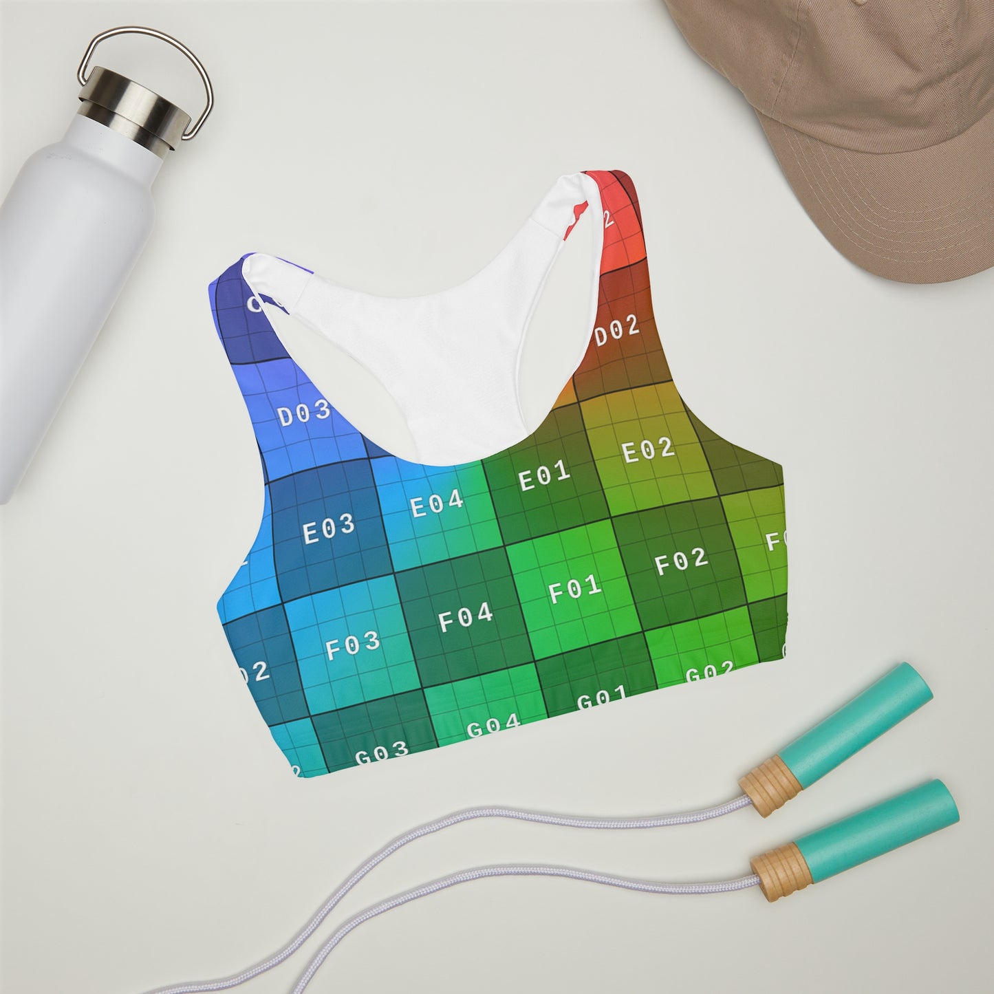 Copy of Copy of Copy of Girls' Double Lined Seamless Sports Bra