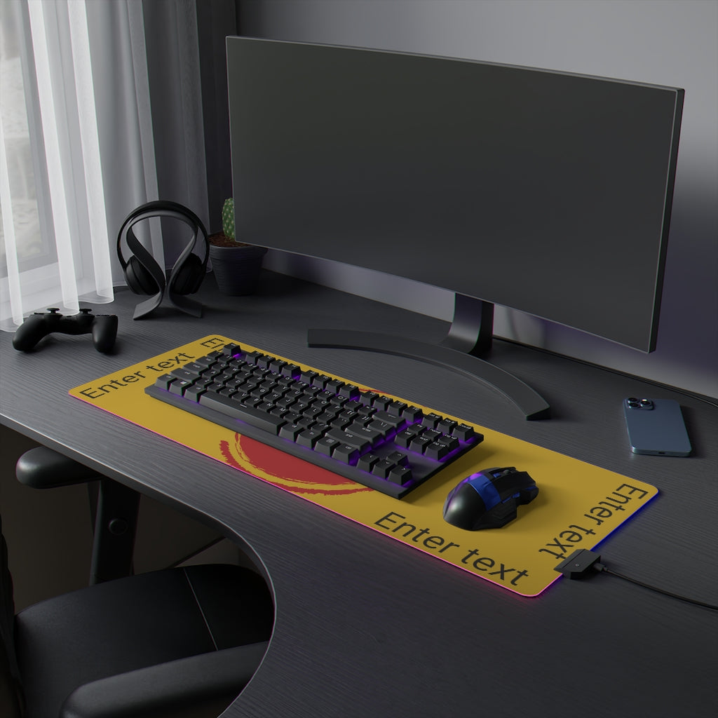 LED Gaming Mouse Pad