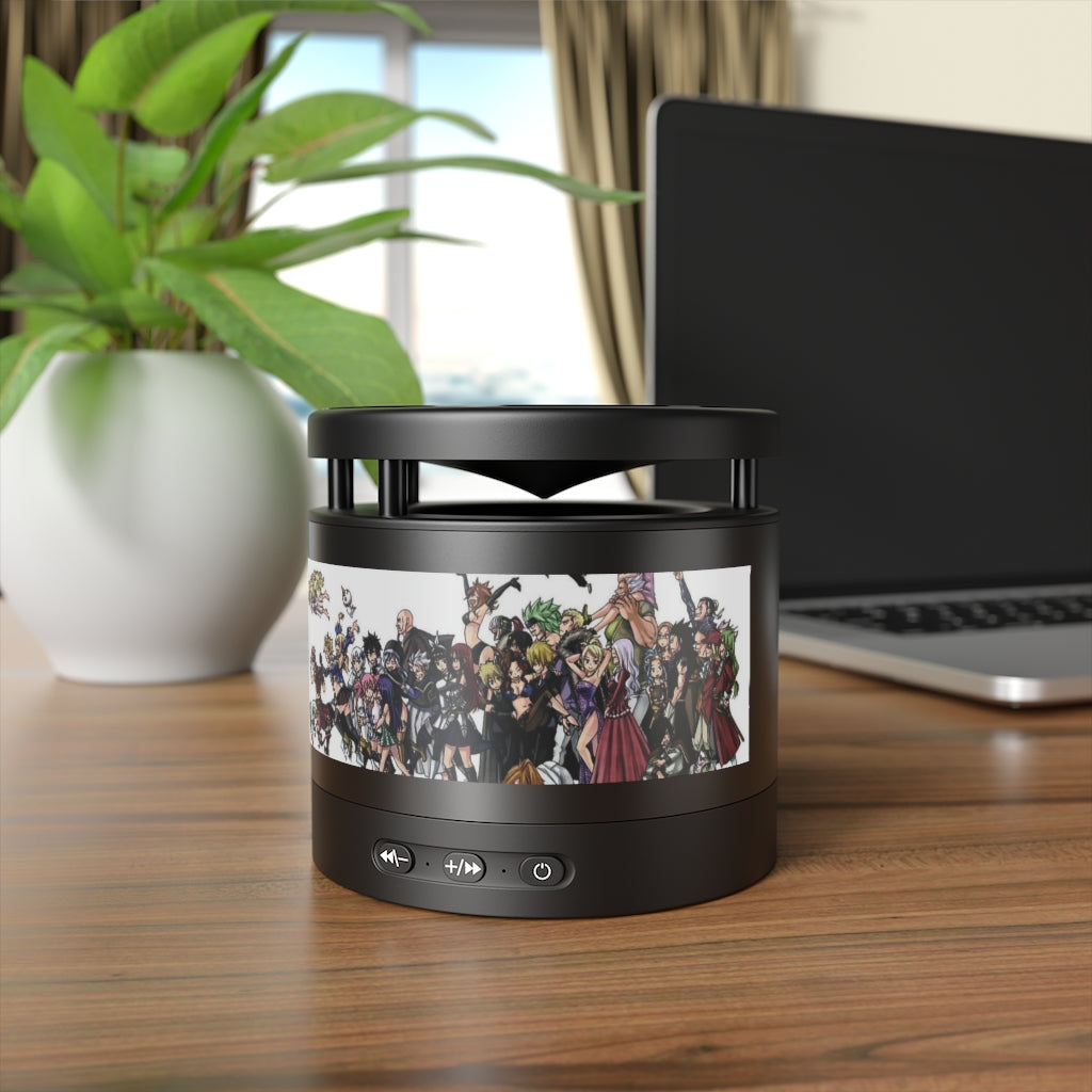 Metal Bluetooth Speaker and Wireless Charging Pad